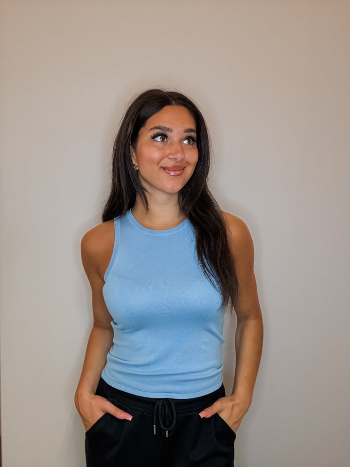 Evelyn Tank - Blue