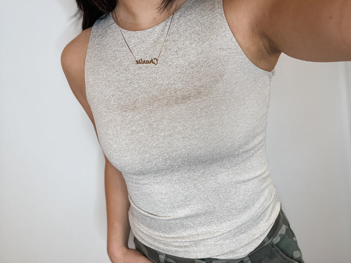 Maria Muscle Tank - Oatmeal
