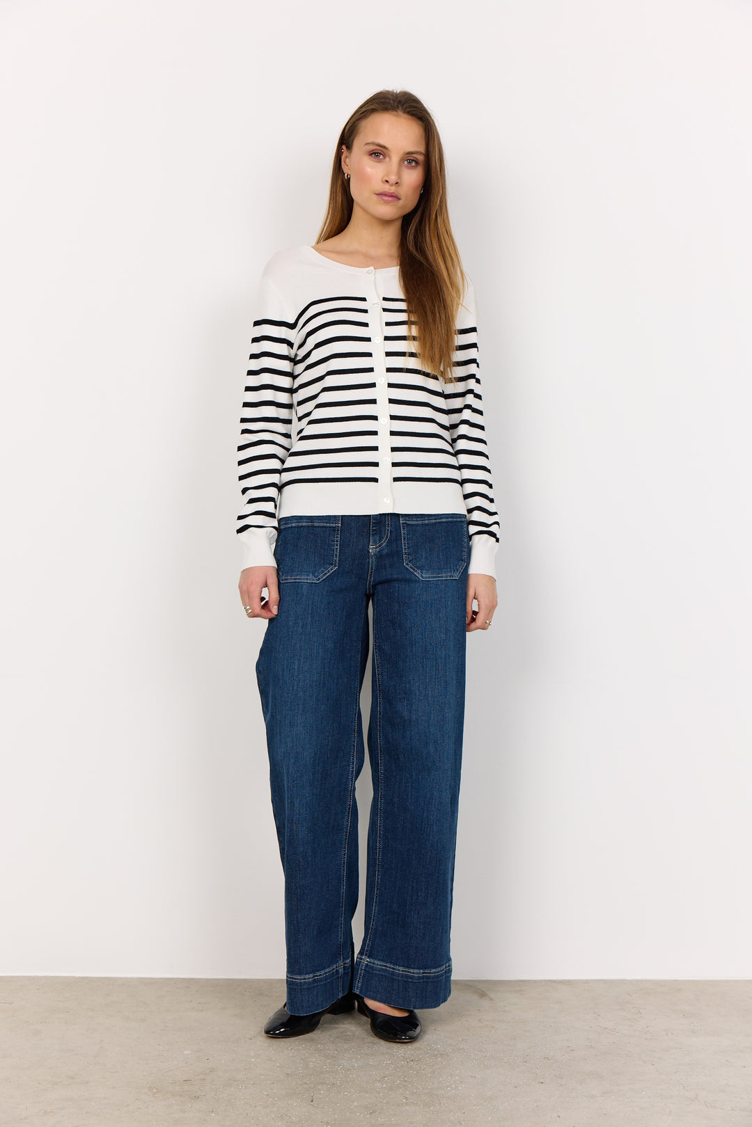 Dollie Stripe 784 Cardigan