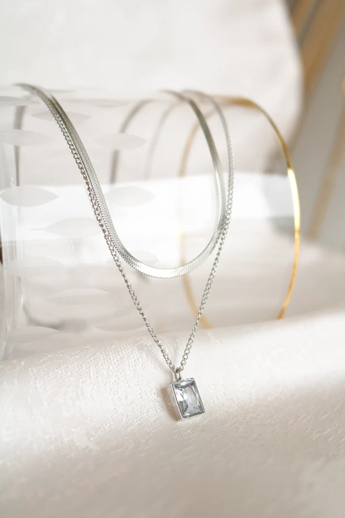 The Harlow Necklace - Silver