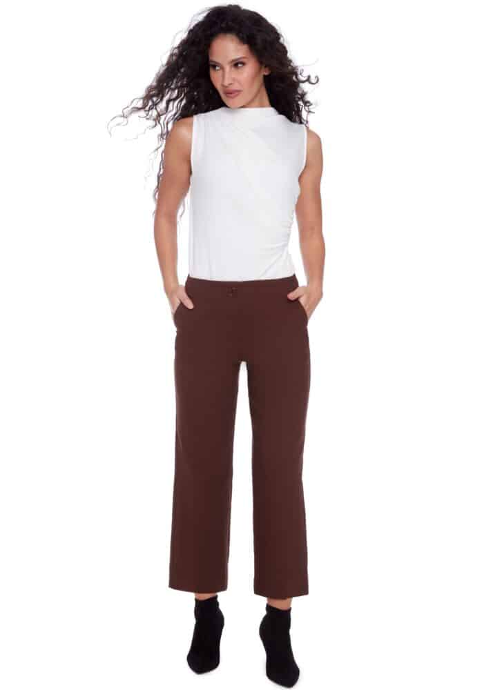 Jackie Cropped Wide Leg Pant