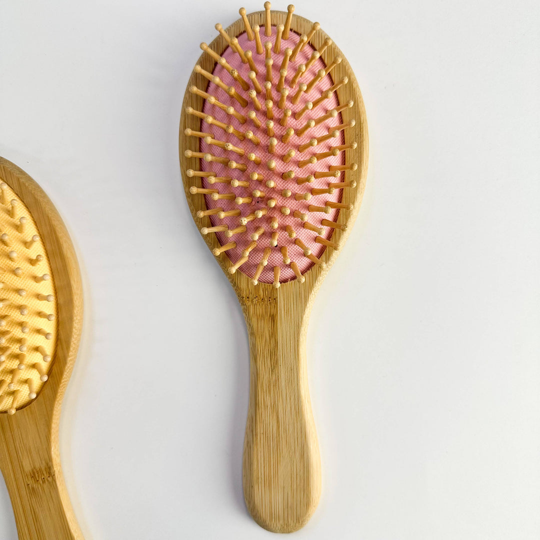Eco-Friendly Bamboo Oval Hairbrush