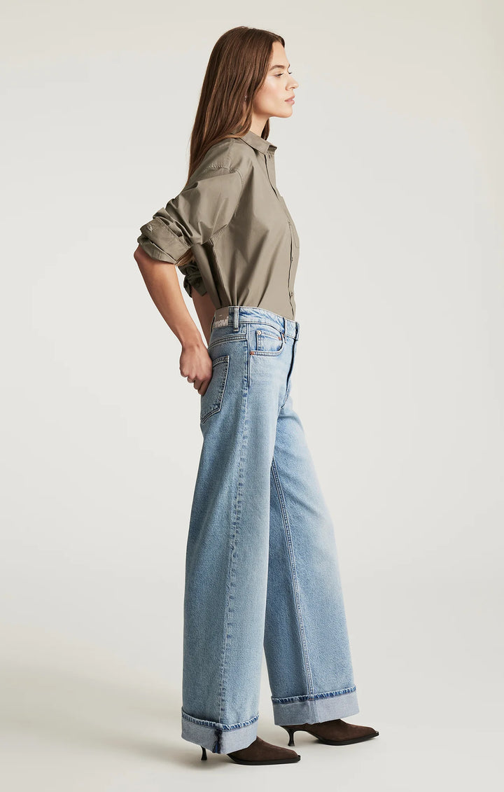 Florida Cuffed Light Brushed Classic Blue