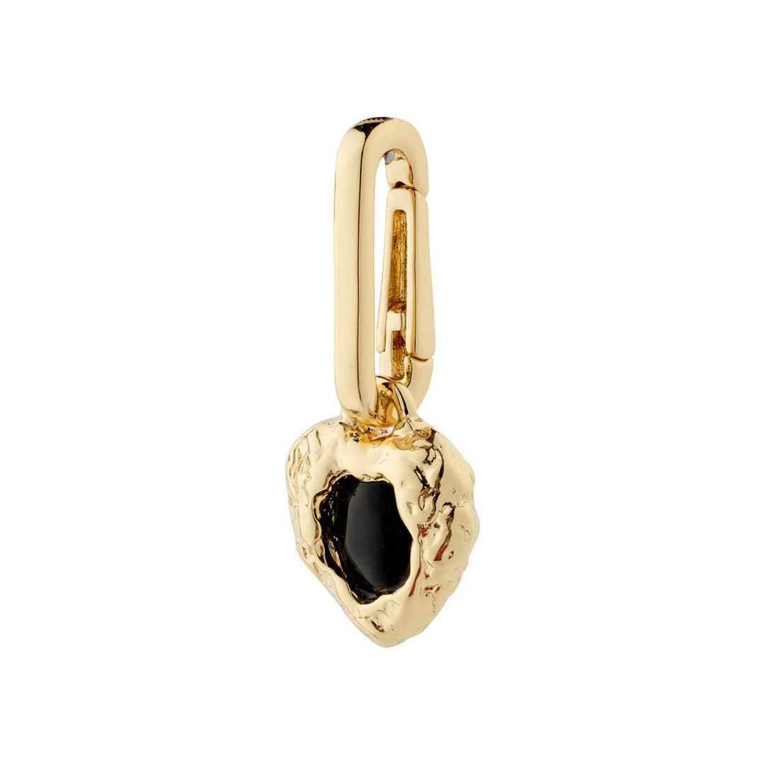 Black Agate Charm Pendant