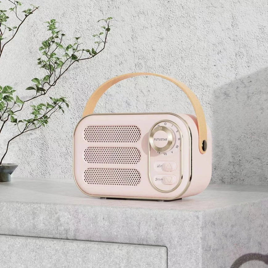 Vintage Wireless Speaker - Pink