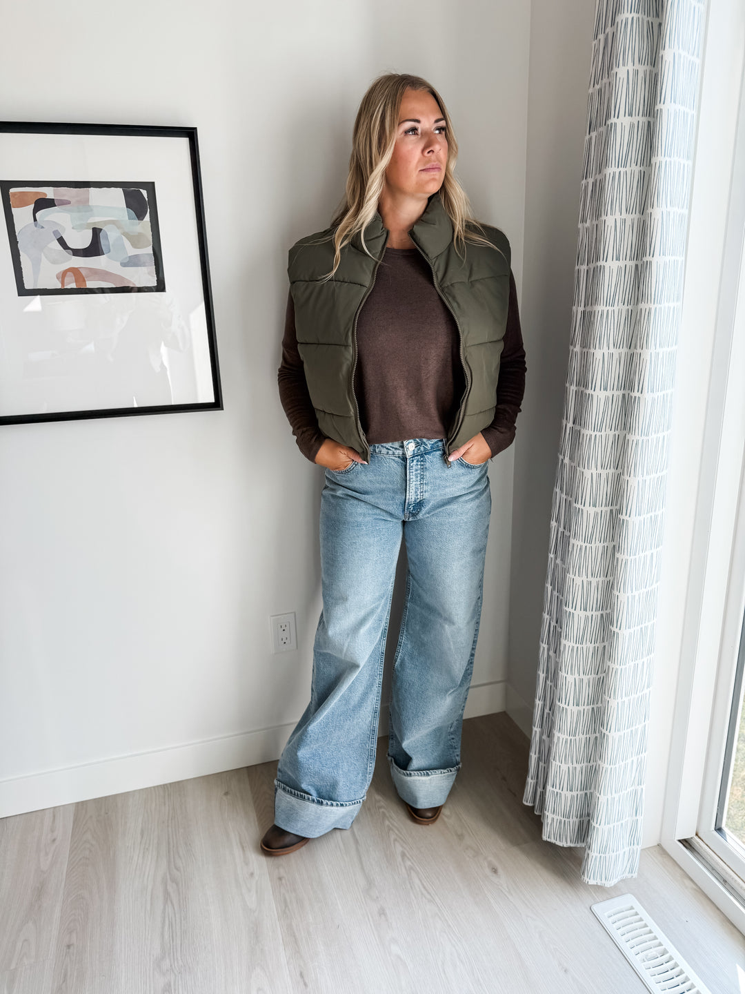 Tracy Puffer Vest - Green