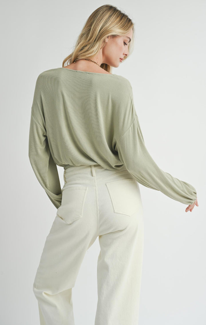 Ronan Elastic Hem Top