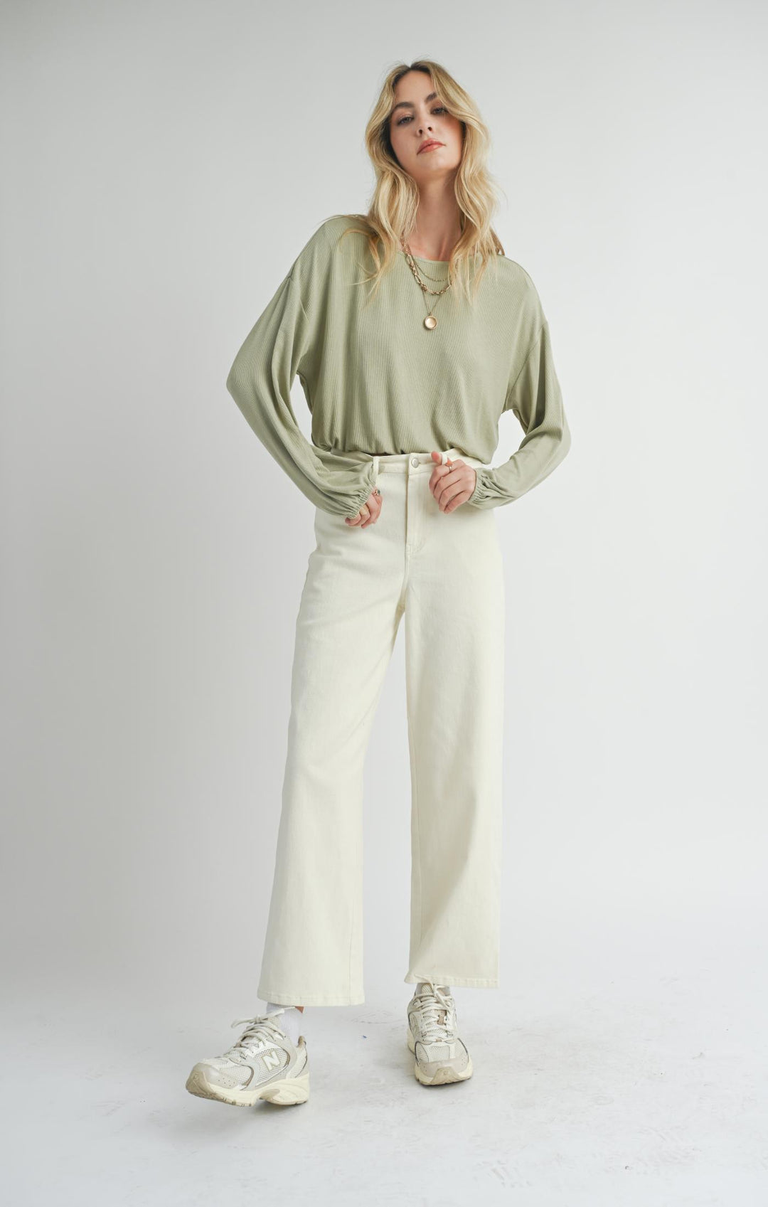Ronan Elastic Hem Top