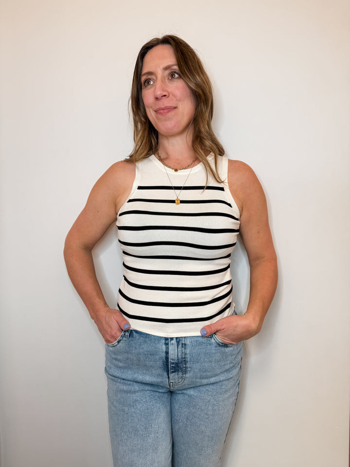 Evelyn Tank - Striped