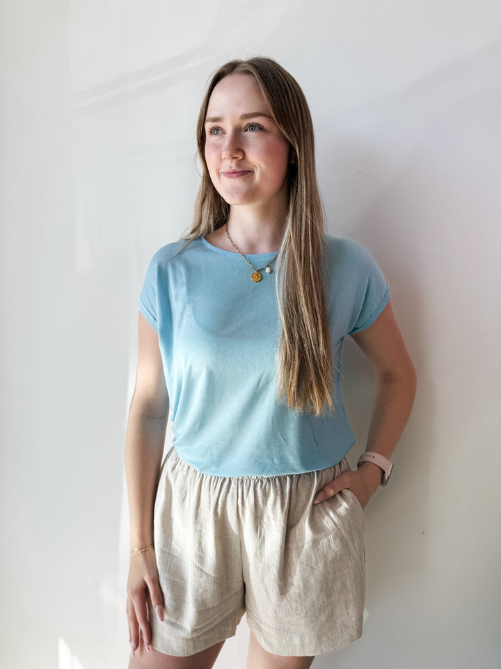 Ava Tee - Blue