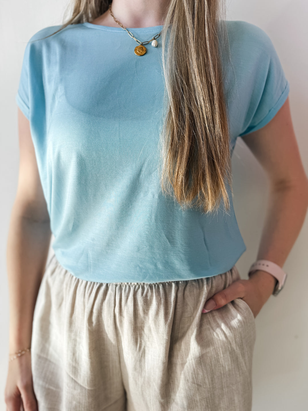 Ava Tee - Blue