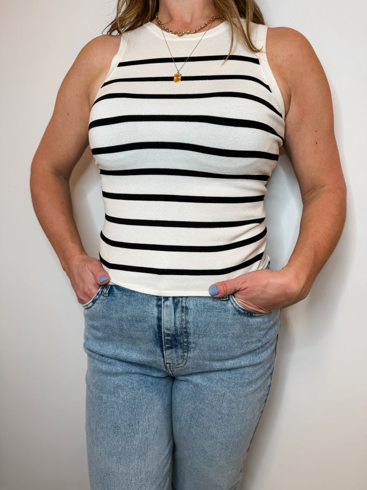 Evelyn Tank - Striped
