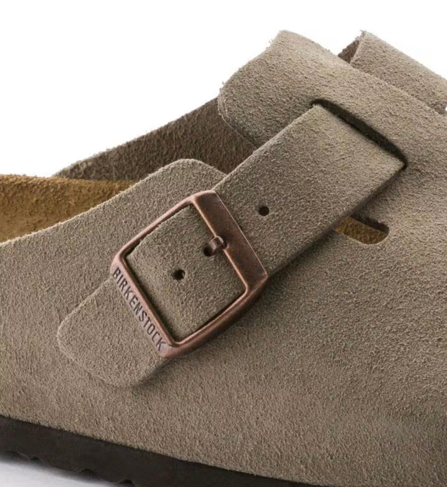 Birkenstock Boston Clogs - Taupe