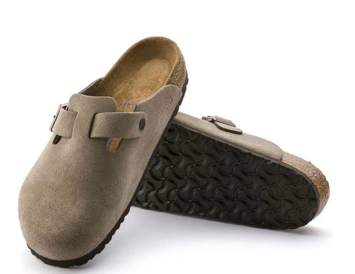 Birkenstock Boston Clogs - Taupe