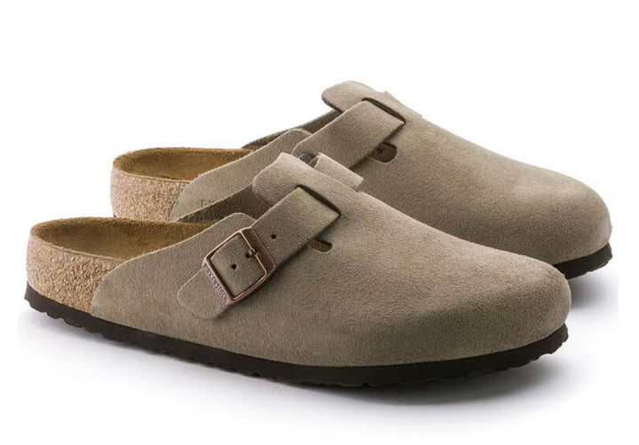 Birkenstock Boston Clogs - Taupe