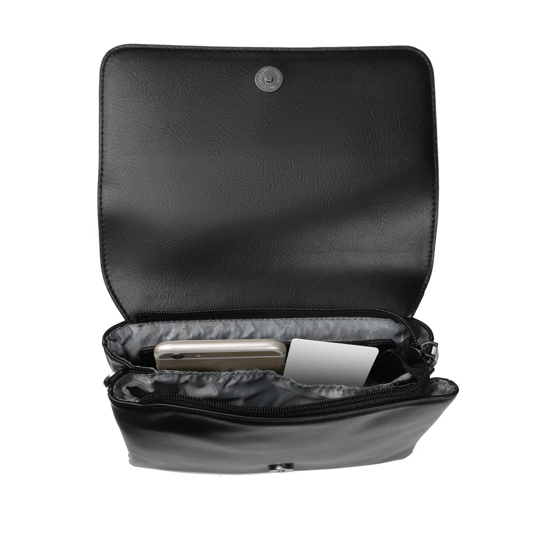 Gianna Crossbody Bag - Black