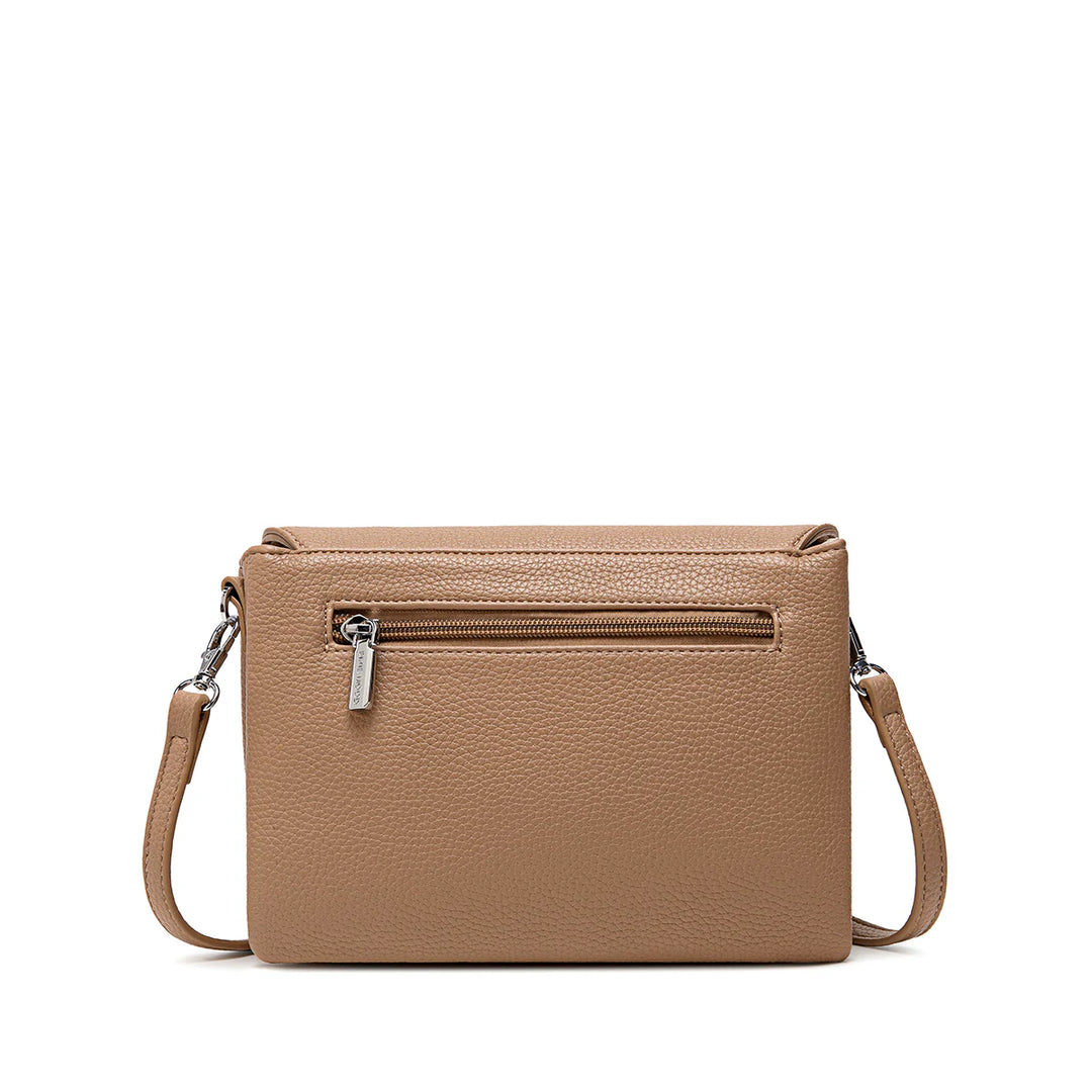 Gianna Crossbody Bag - Latte