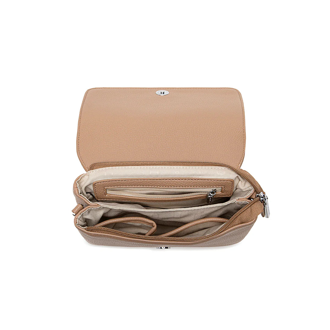Gianna Crossbody Bag - Latte