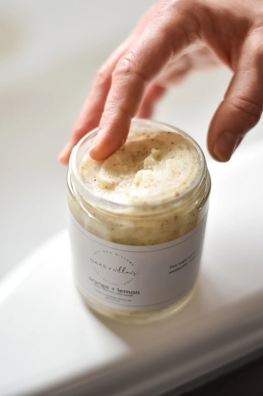Orange + Lemon Scrub - 8oz