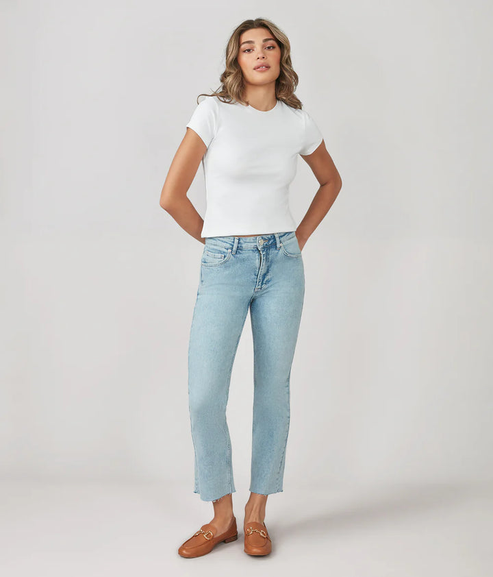 Denver Straight Leg Jeans - Crystal Blue
