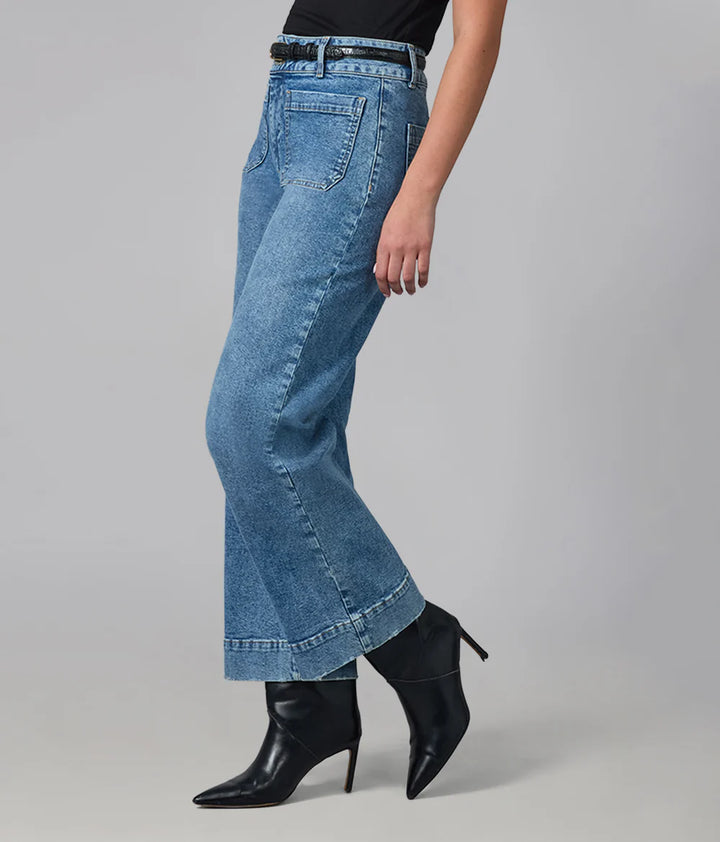 Colette Wide Leg Jeans - Morning Day Light