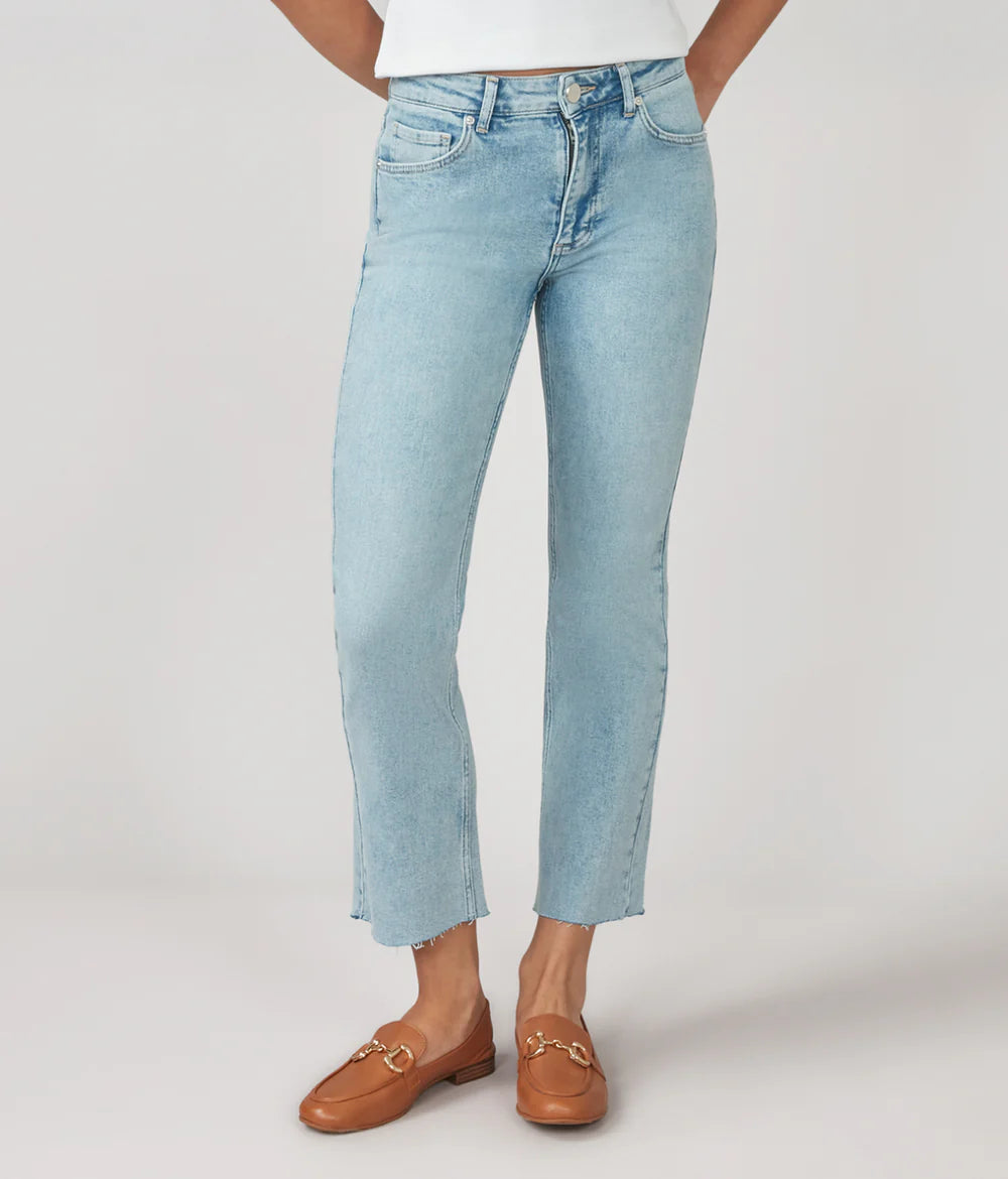 Denver Straight Leg Jeans - Crystal Blue