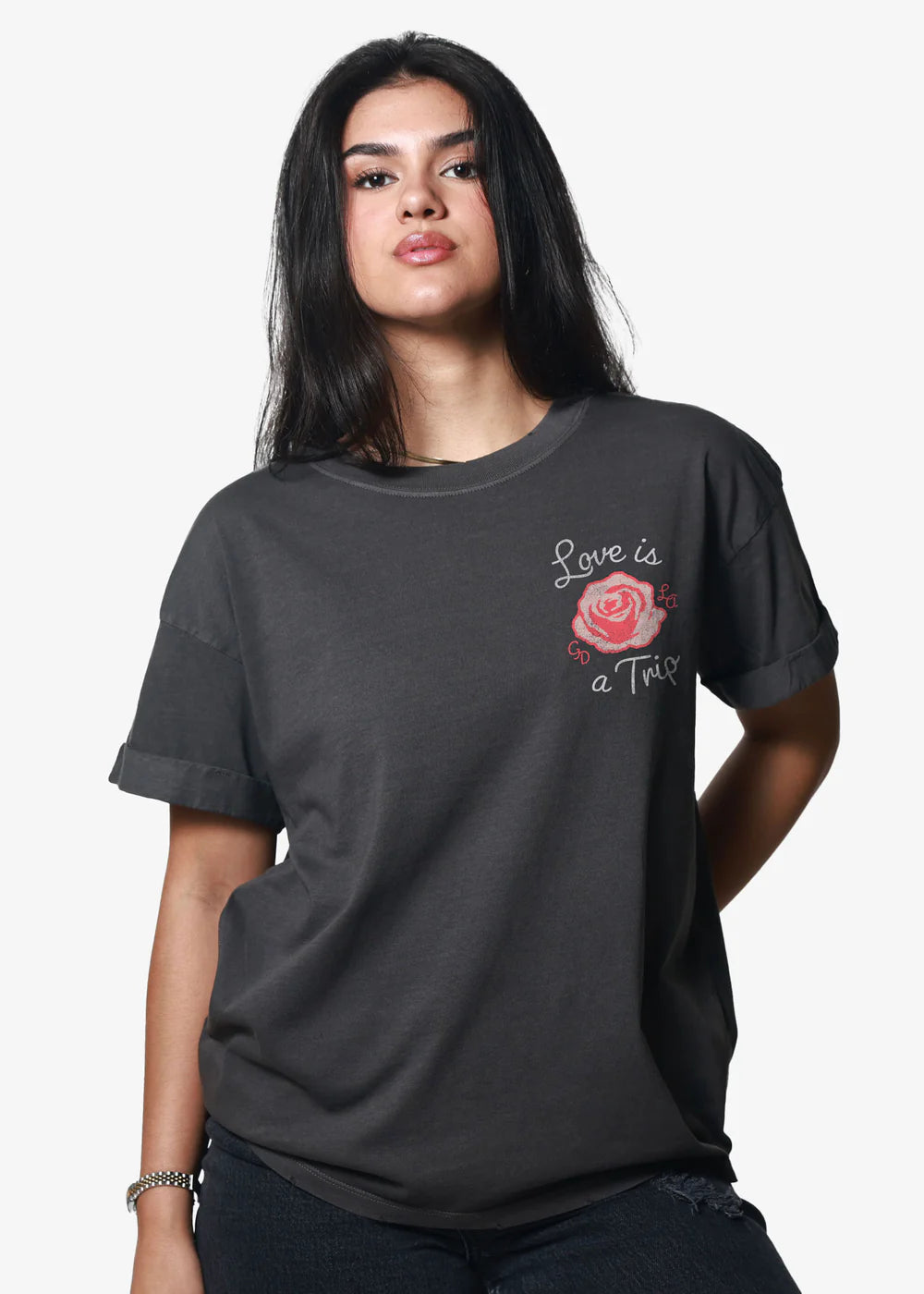 Love Is A Trip Boyfriend Tee