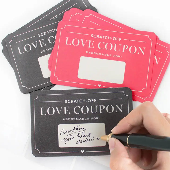 Scratch Off Love Coupons