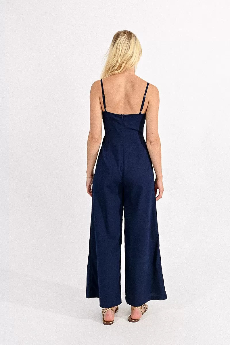 Navy Blue Jumpsuit