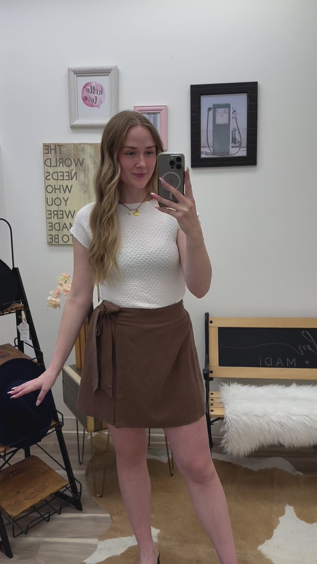 Iris Wrap Skort