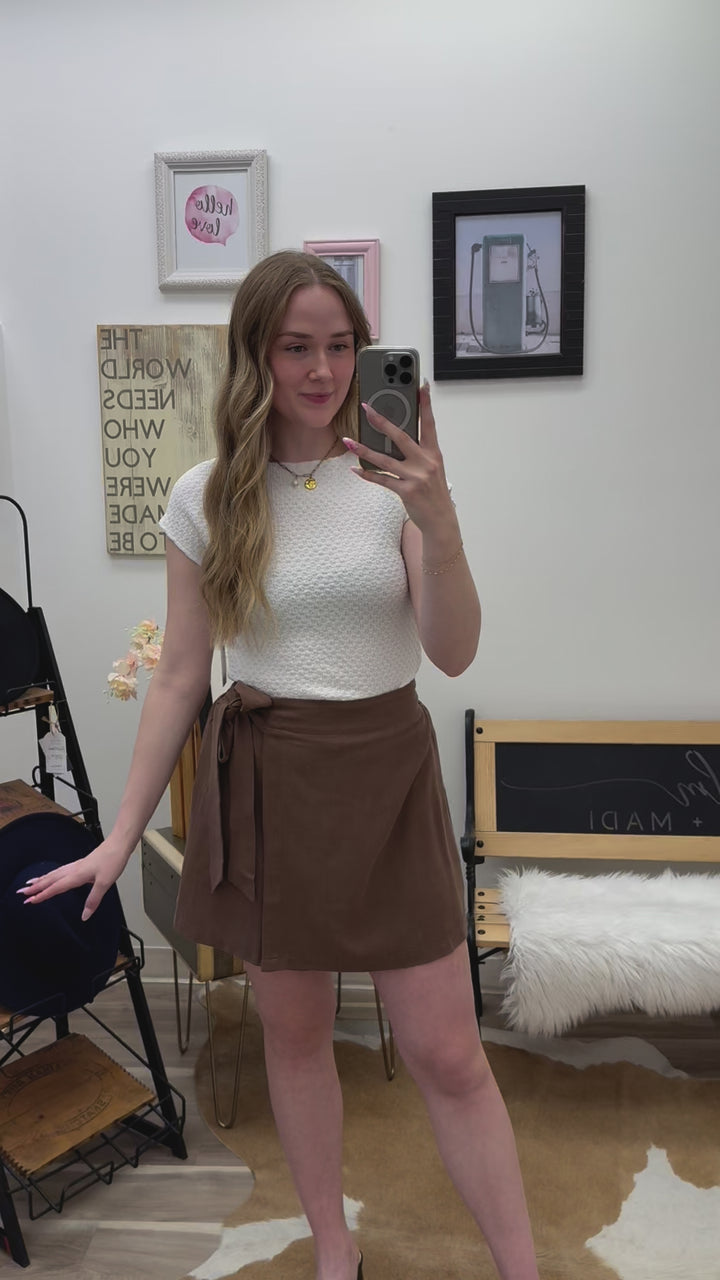 Iris Wrap Skort