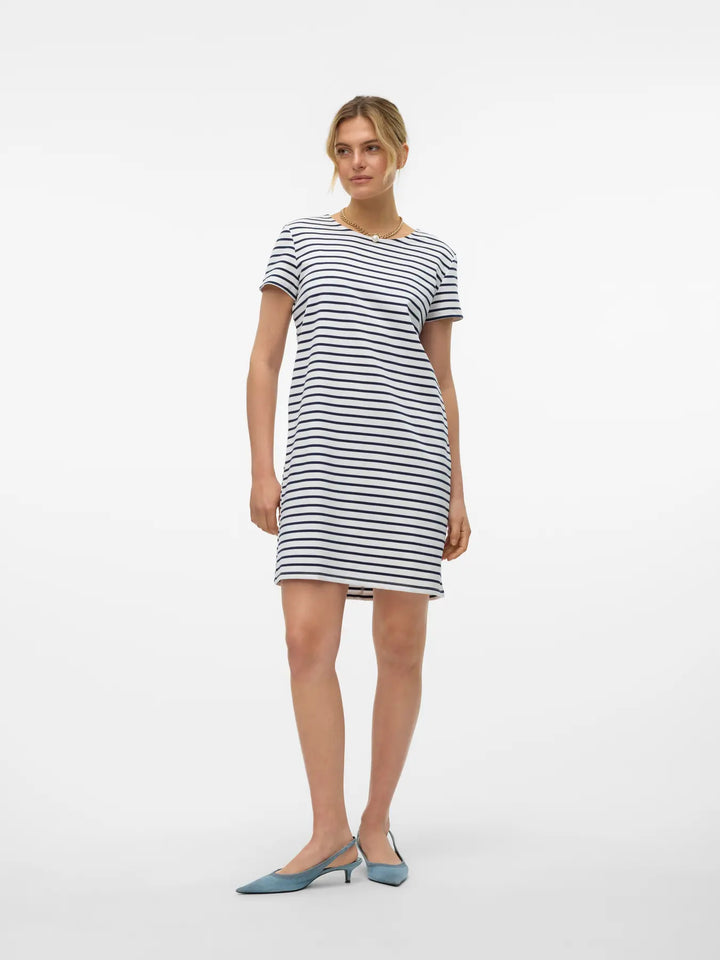 Abby Striped T-Shirt Dress