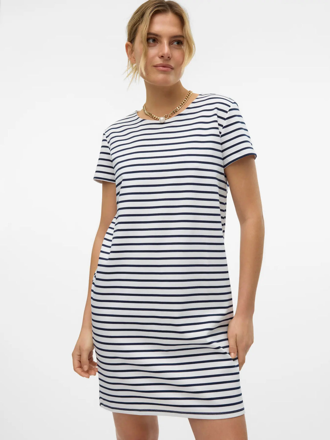 Abby Striped T-Shirt Dress