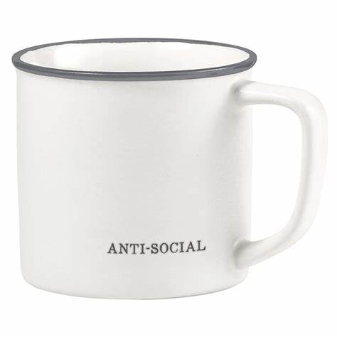 ANTI SOCIAL COFFEE MUG