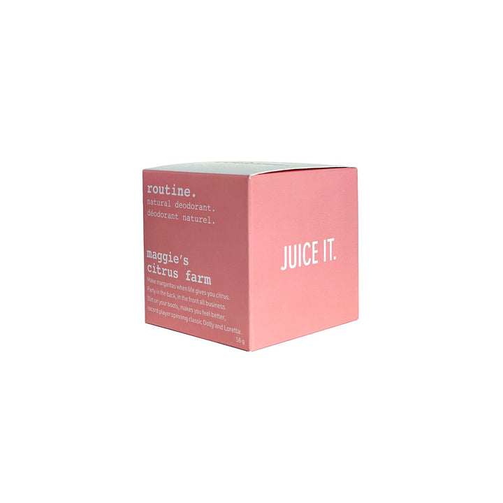 Routine Natural Deodorant - Maggies Citrus Farm JAR