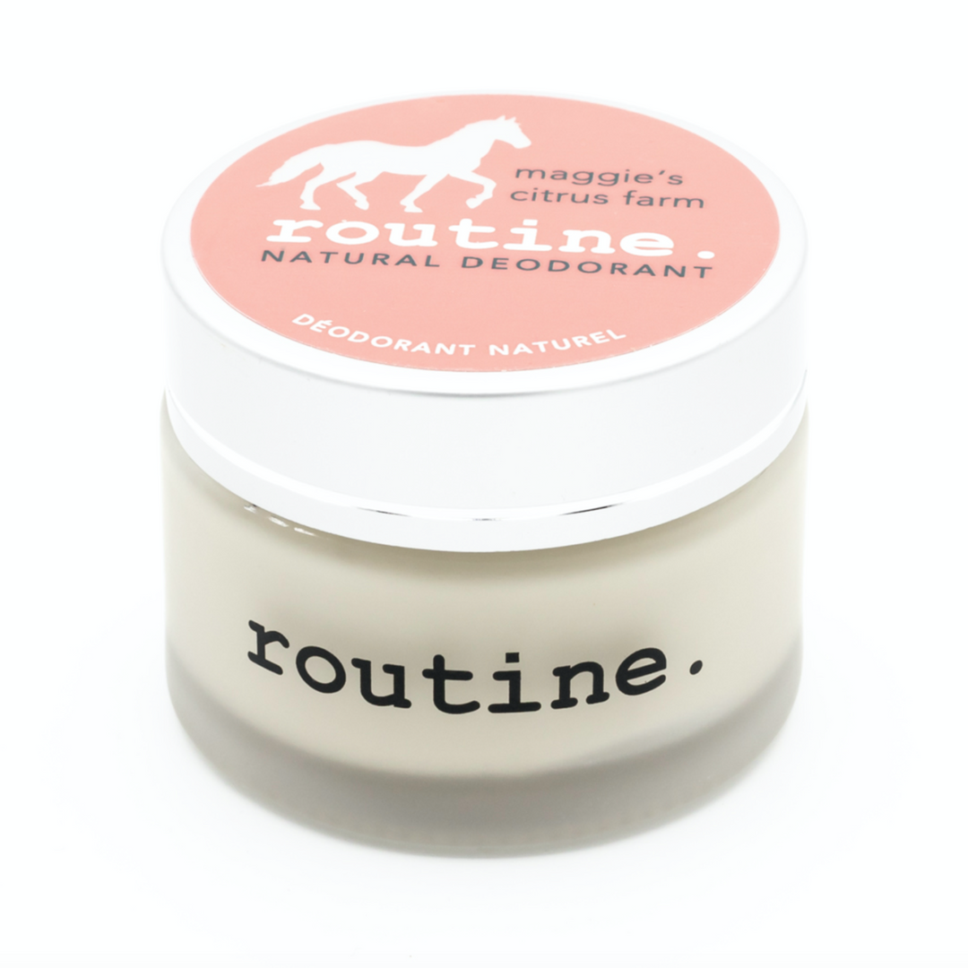 Routine Natural Deodorant - Maggies Citrus Farm JAR