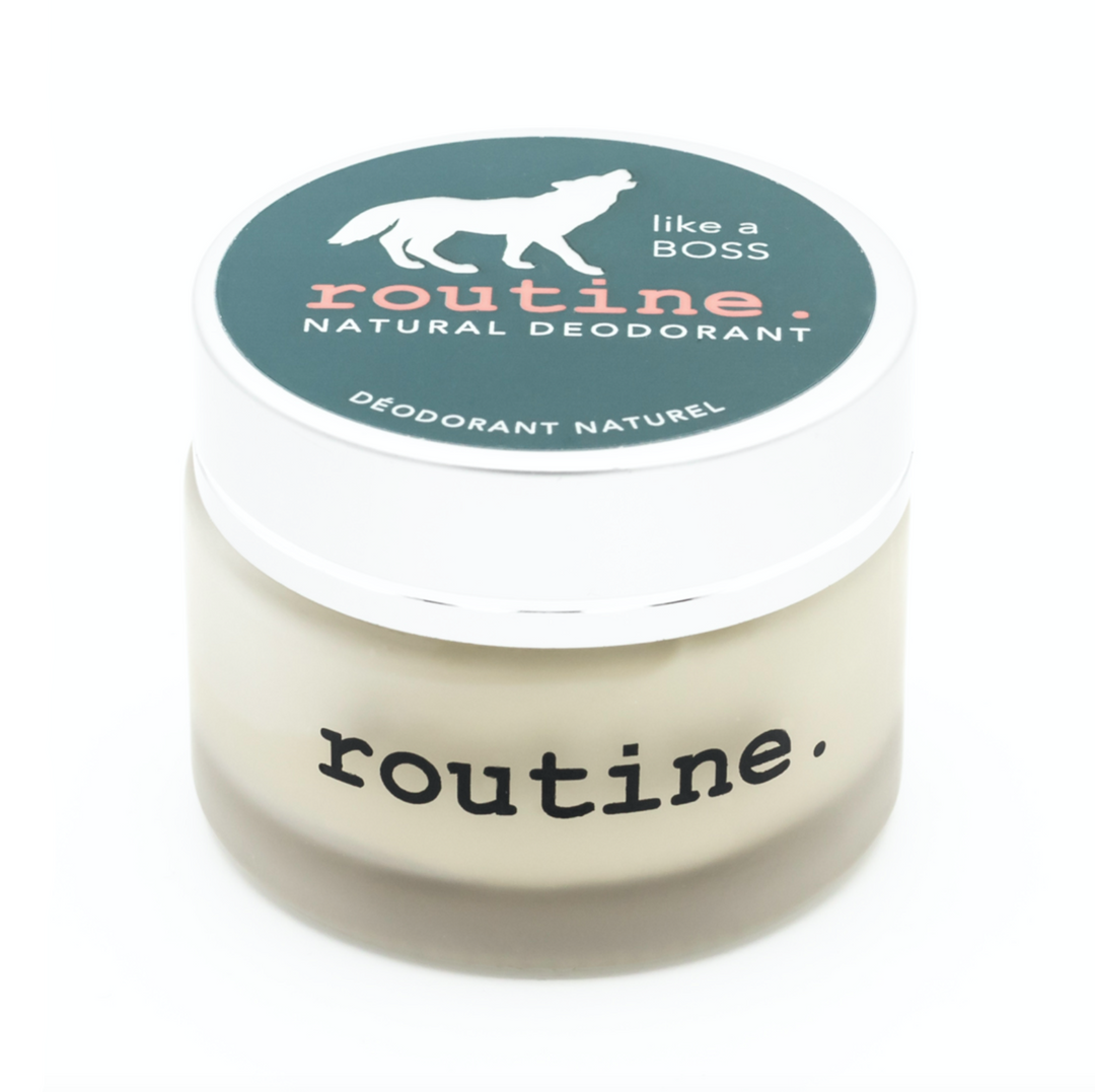 Routine Natural Deodorant - Like A Boss JAR