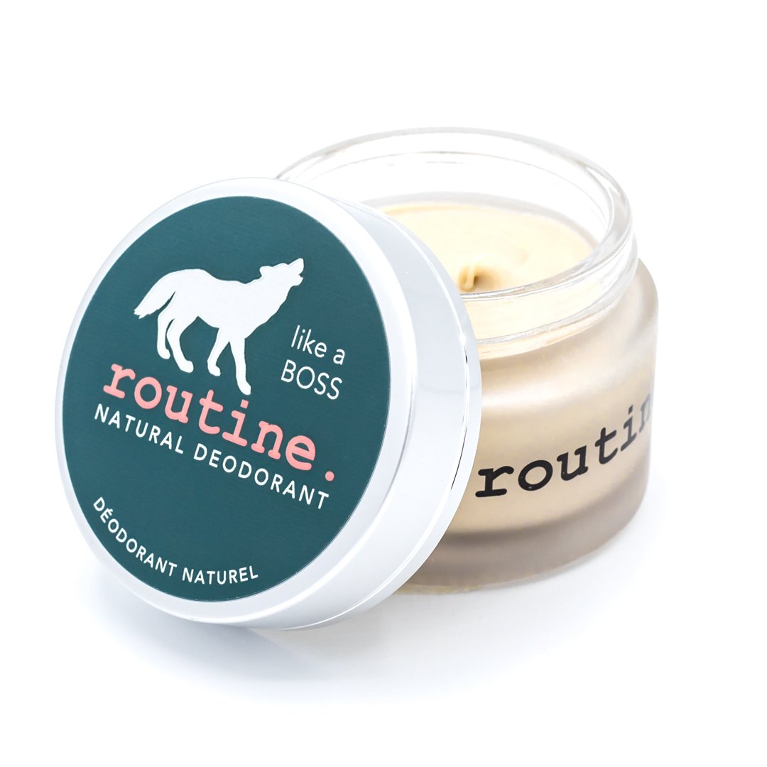 Routine Natural Deodorant - Like A Boss JAR
