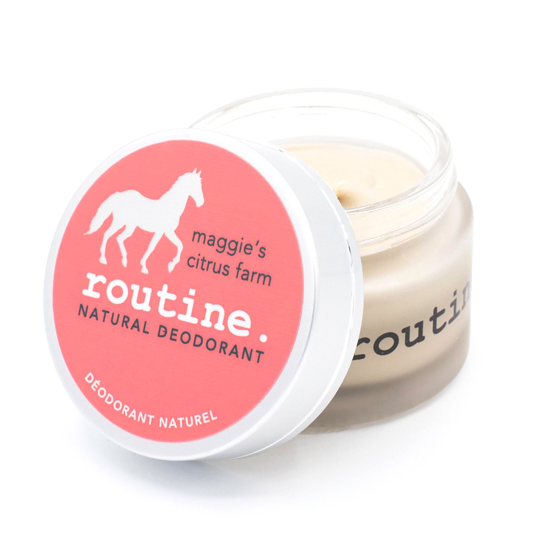 Routine Natural Deodorant - Maggies Citrus Farm JAR
