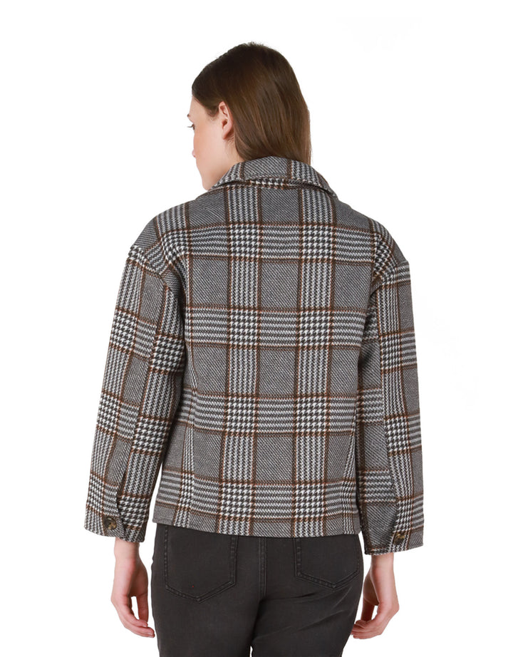 Plaid Jacket - Houndstooth
