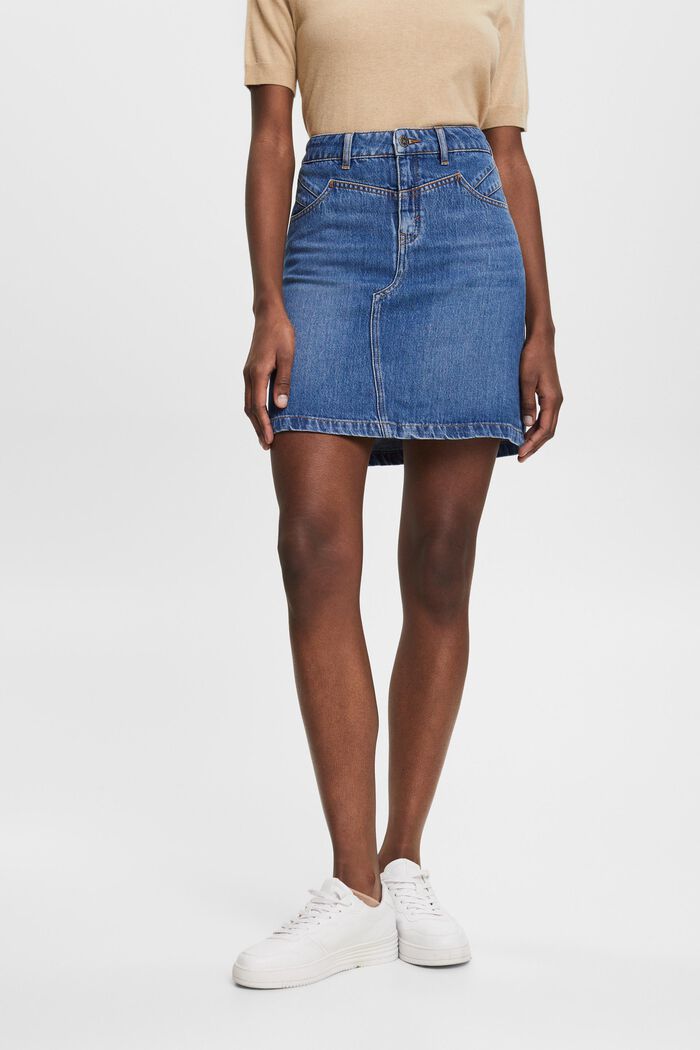Denim Mini Skirt