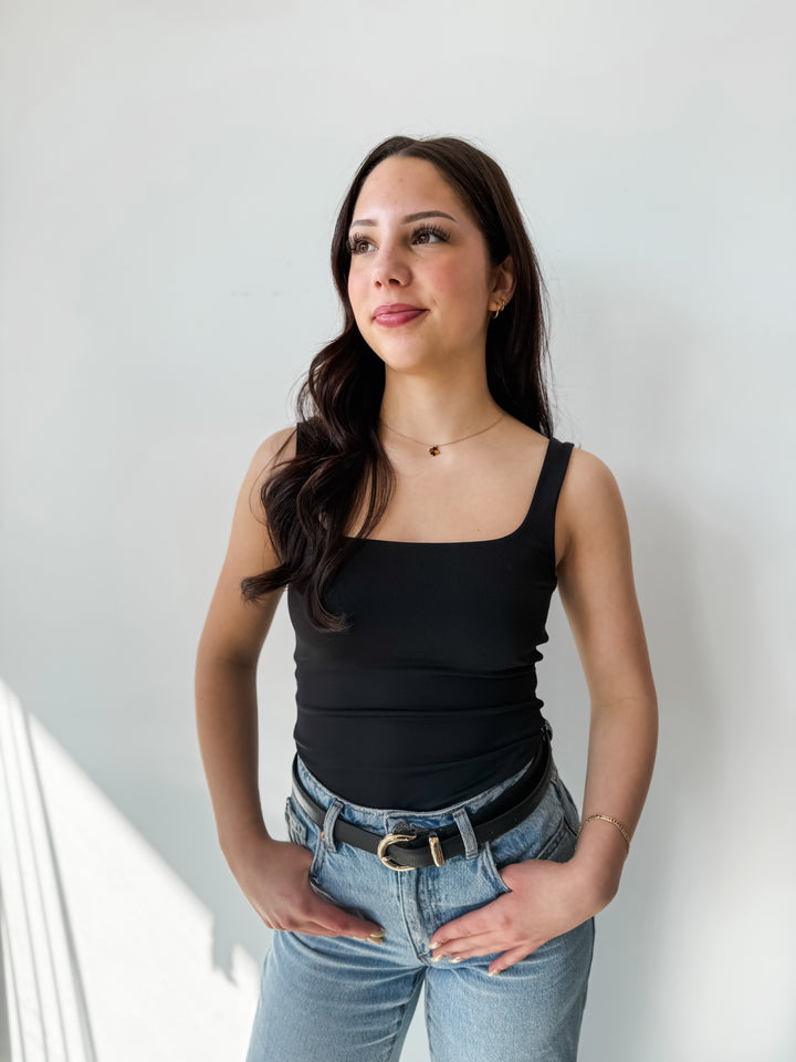 Tia Signature Tank - Black
