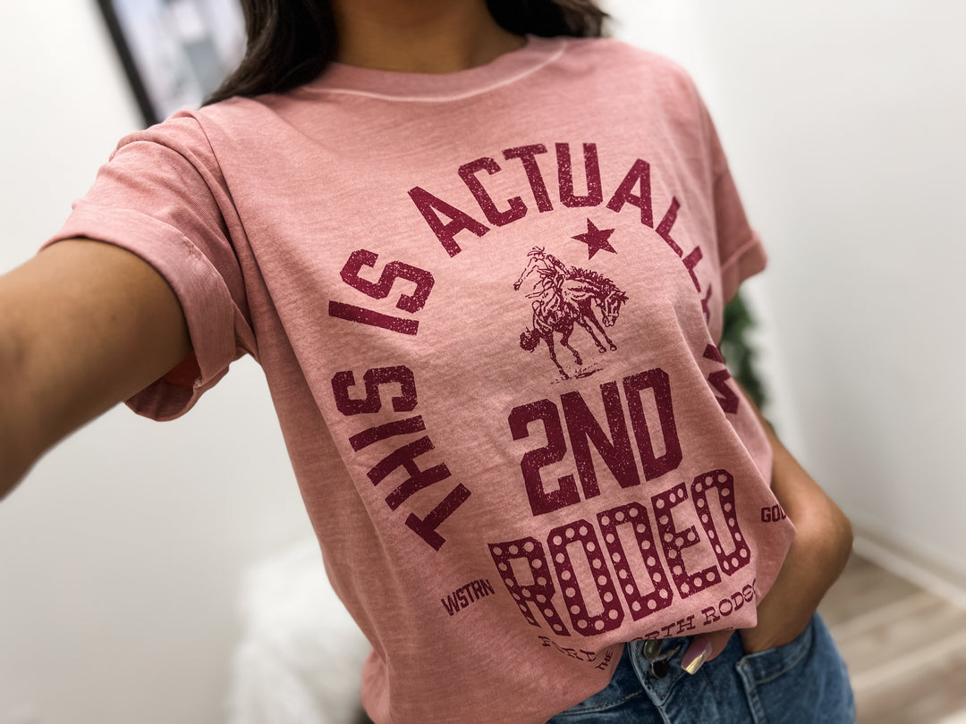 Second Rodeo Boyfriend Tee