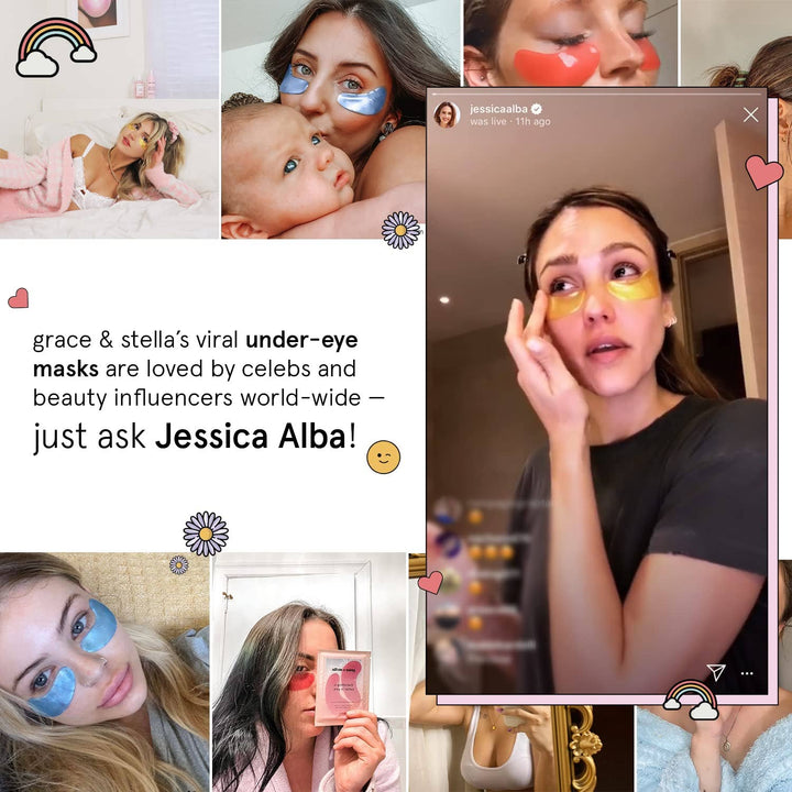 Pink Moisturizing Under Eye Masks (24 Pairs)