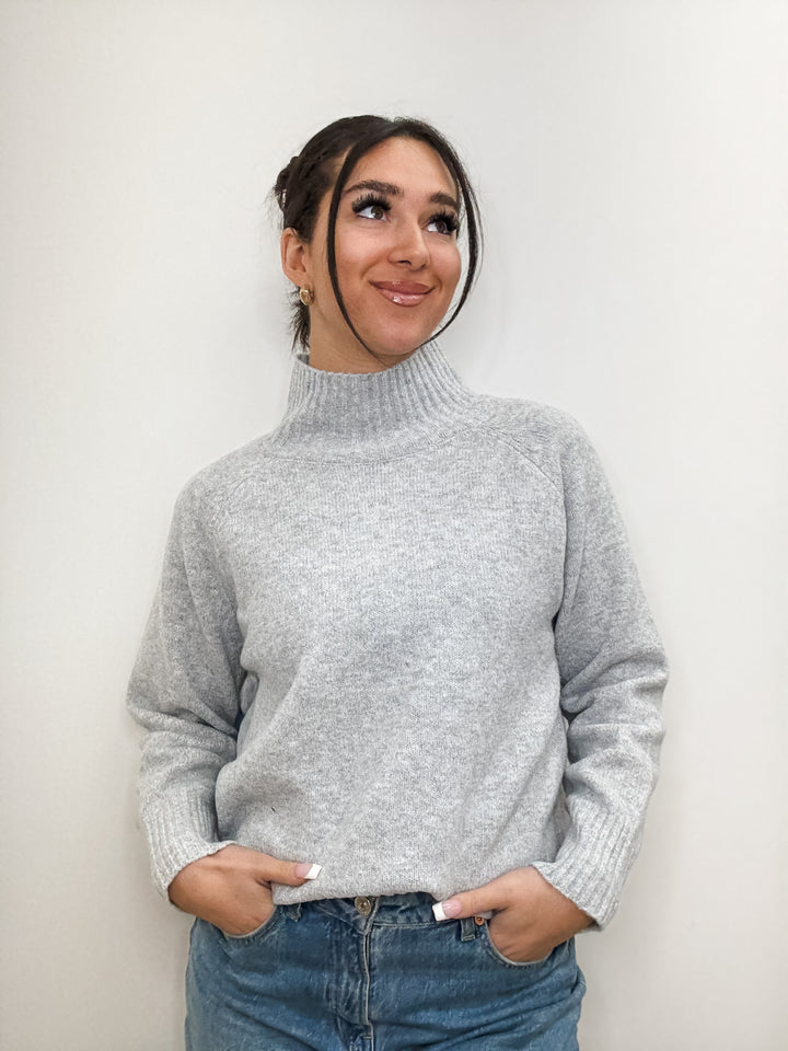 Anthousa Mockneck Sweater