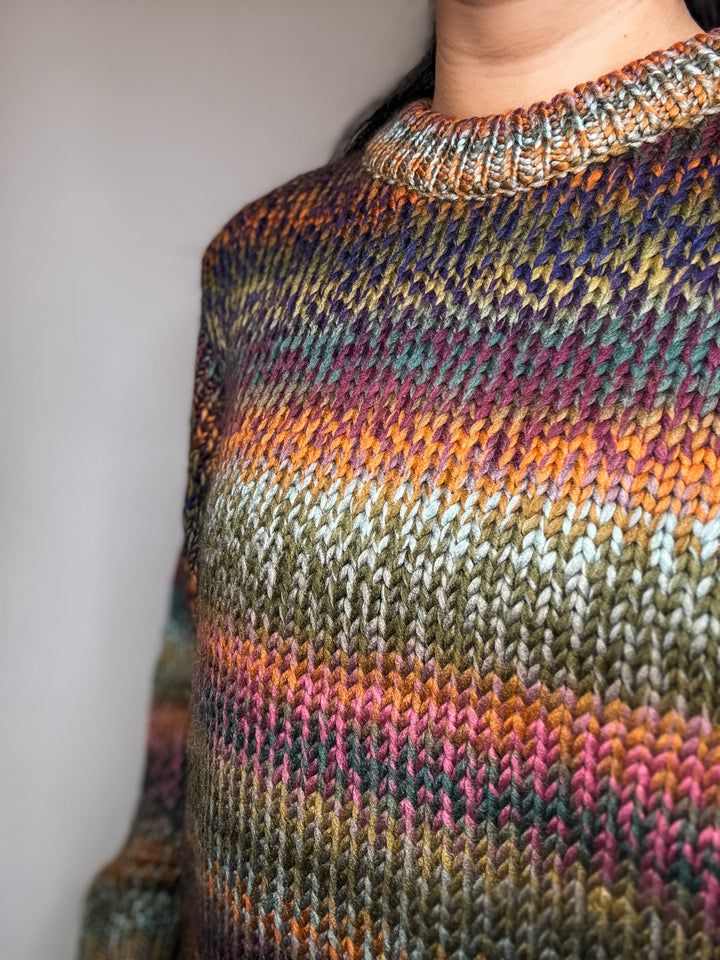Chunky Multi-Color Sweater