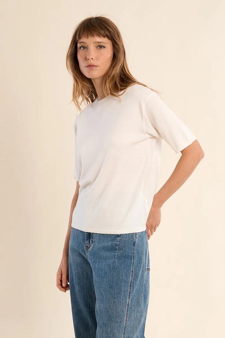 Off White Sweater Tee