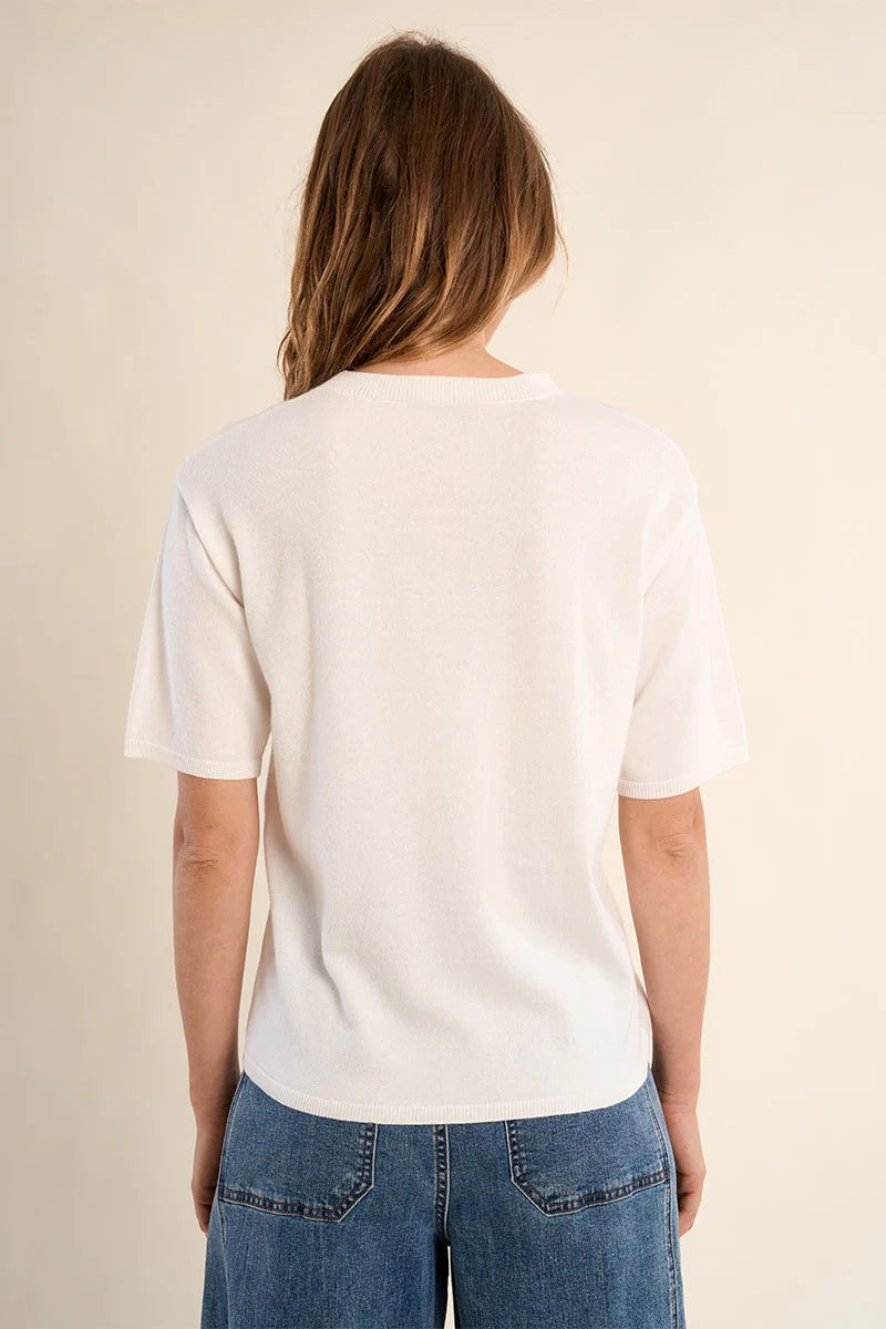 Off White Sweater Tee
