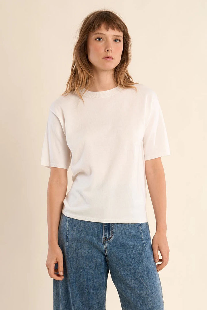 Off White Sweater Tee