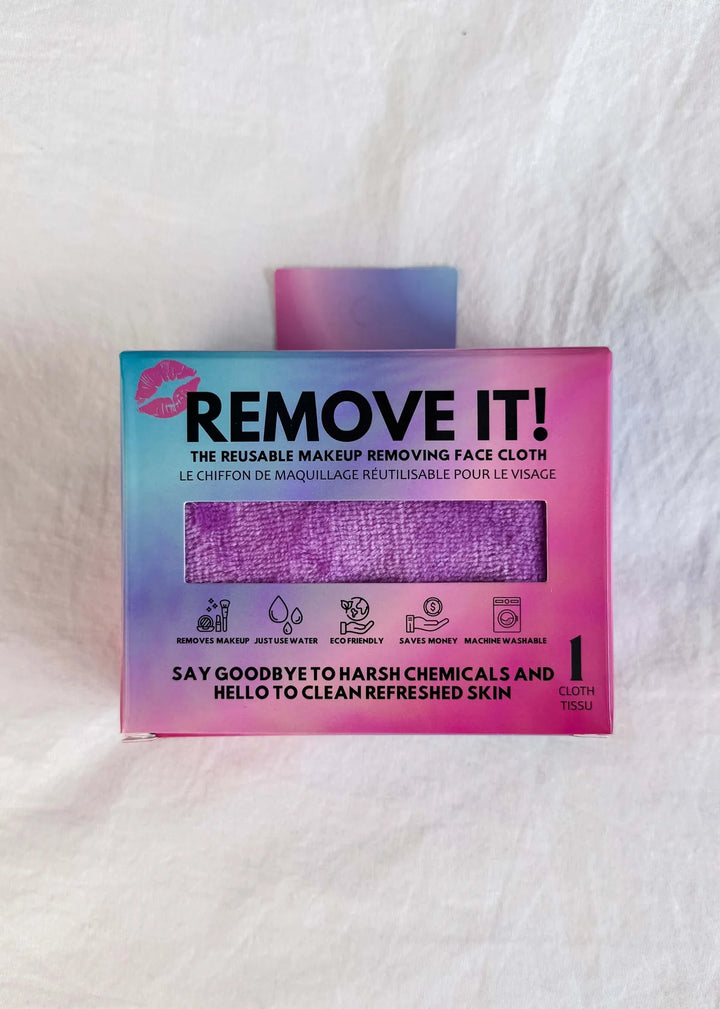 Remove It Makeup Remover Cloth - Purple